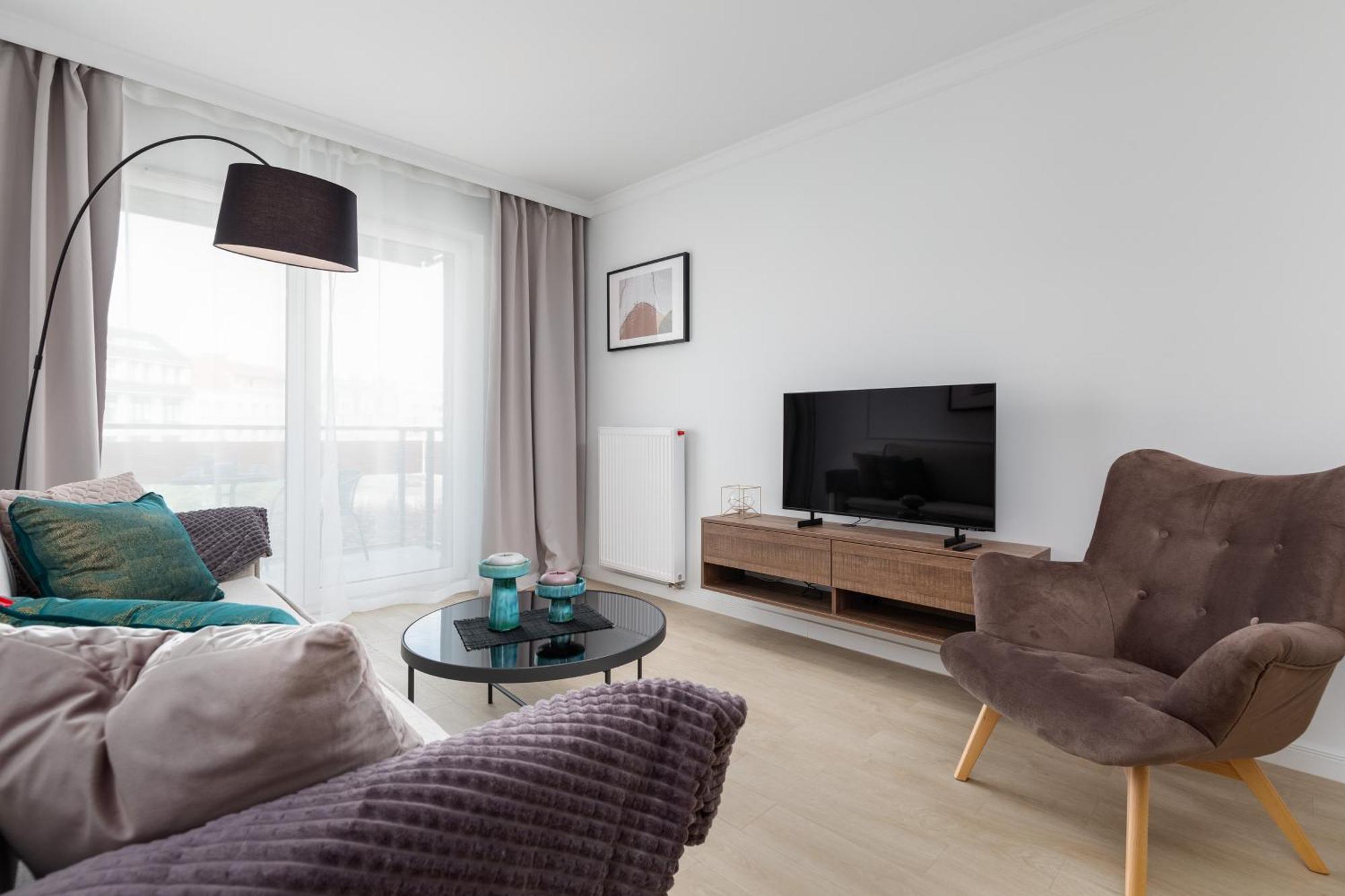 Plac Slowianski Apartments With Balcony Swinoujscie Center By Noclegi Renters Extérieur photo